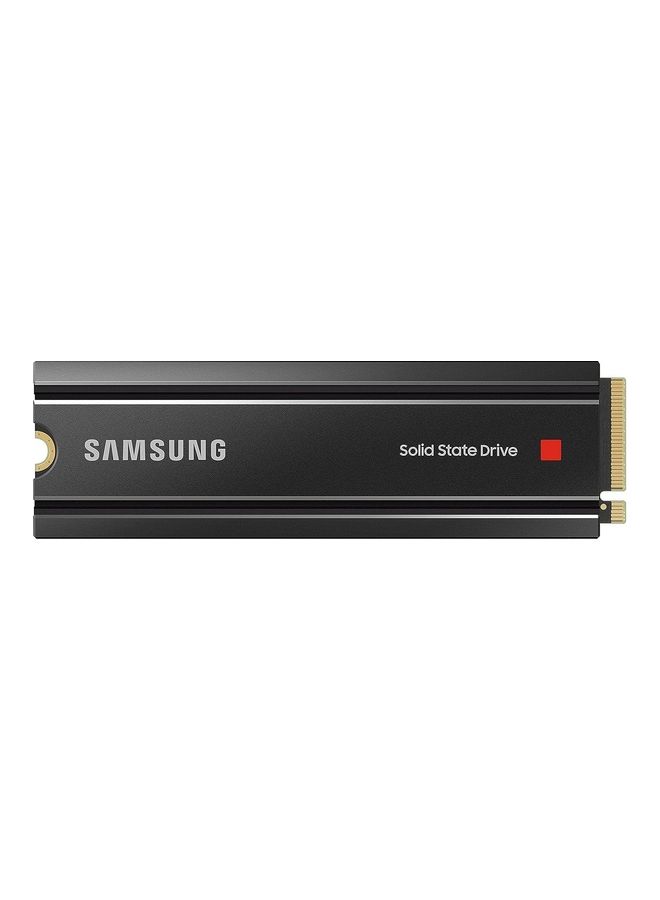 سامسونج 980 PRO SSD مع مبدد حرارة 2 تيرابايت PCIe Gen 4 NVMe M.2 محرك الأقراص الصلبة الداخلي ذو الحالة الصلبة، التحكم في الحرارة، السرعة القصوى، متوافق مع PS5، MZ-V8P1T0CW - Image 1