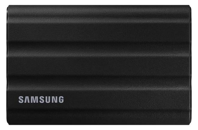 Samsung T7 Shield 2TB Portable External SSD, USB 3.2 Gen2 Interface (10 Gbps), Read/Write Speeds Up to 1050/1000 MB/s, AES 256-bit Encryption, Rugged, IP65 Dust & Water Resistant, Black | MU-PE2T0S/WW 2 TB - Image 1