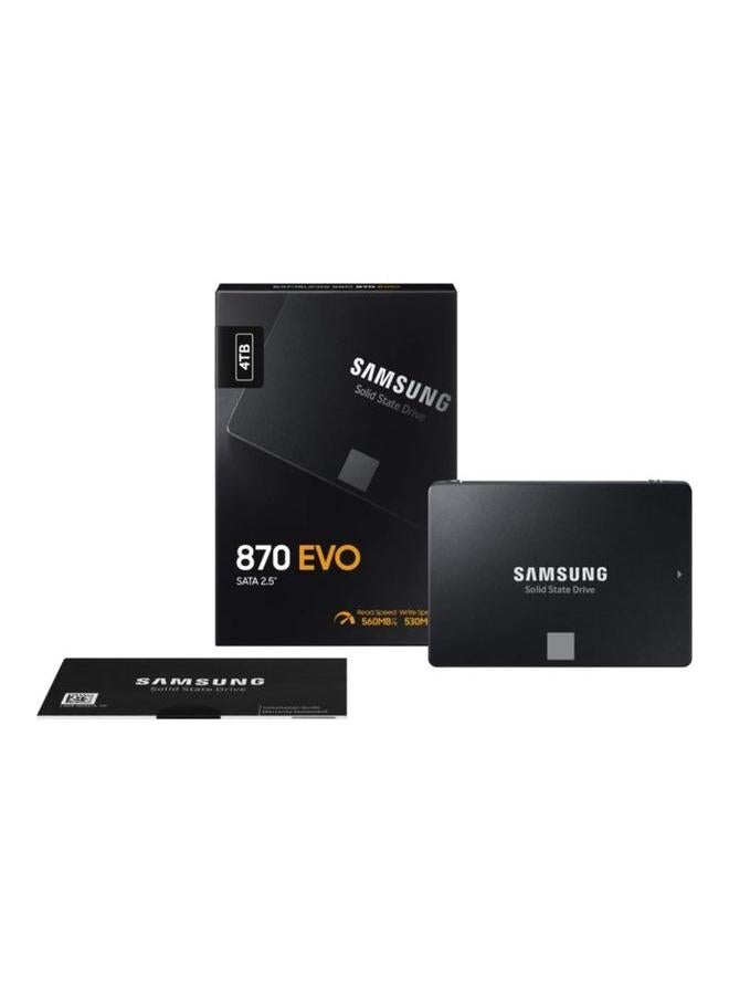 سامسونج 870 EVO 2.5 inch SATA III Internal Solid State Drive SSD - MZ-77E4T0BW 4 TB - Image 3