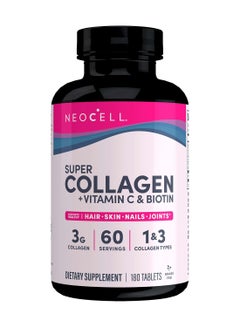 Super Collagen + Vitamin C & Biotin 180 Tablets - pnsku/N53429827A/45/_/1727330146/1eaef382-a65f-4345-8f5d-a6303e95f67b