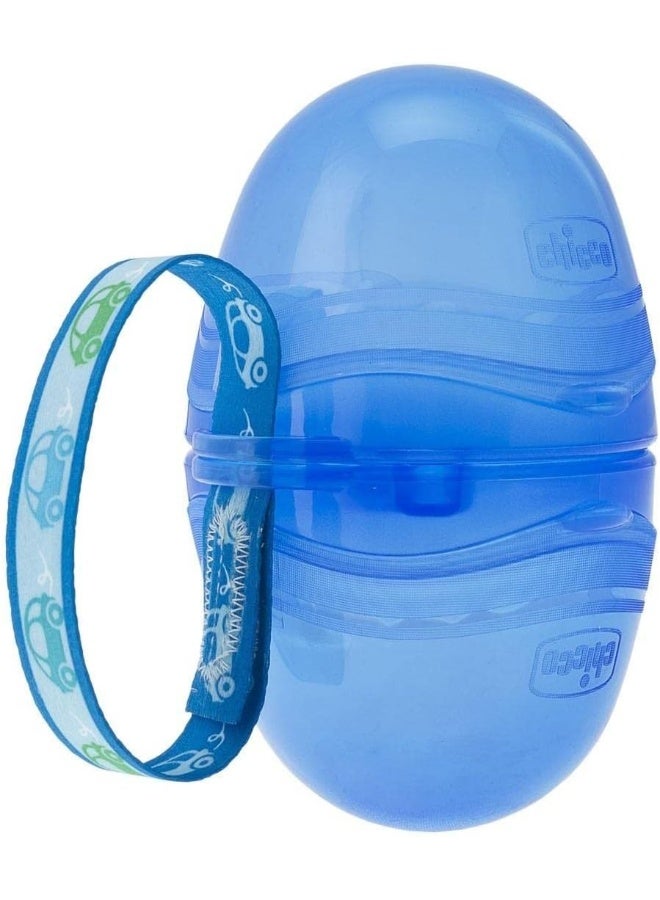 شيكو حامل لهاية مزدوج، أزرق - Image 4