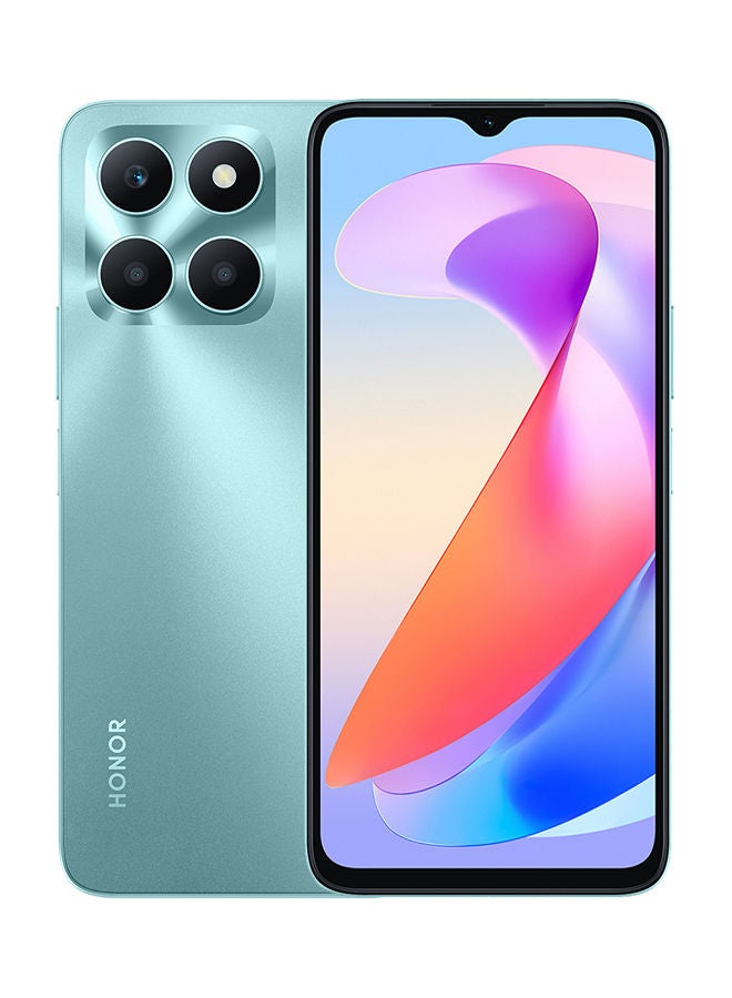 Honor X6a Dual Sim Cyan Lake 4GB RAM 128GB 4G - Middle East Version  - Image 1