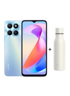 X6a Dual Sim Sky Silver 4GB RAM 128GB 4G With  Thermos Bottle  - Middle East Version
