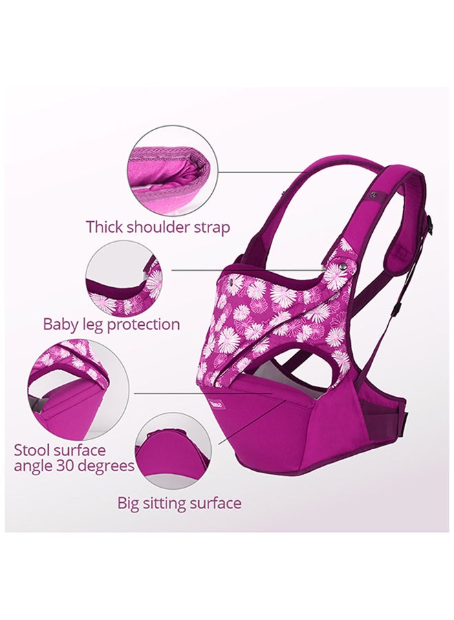 Baby Carrier Flower, Comfortable Fabric, Upto 20 Kg - Purple - pnsku/N53430161A/45/_/1696830775/b3574d72-dd33-4d34-a5da-6c40e9f079b9