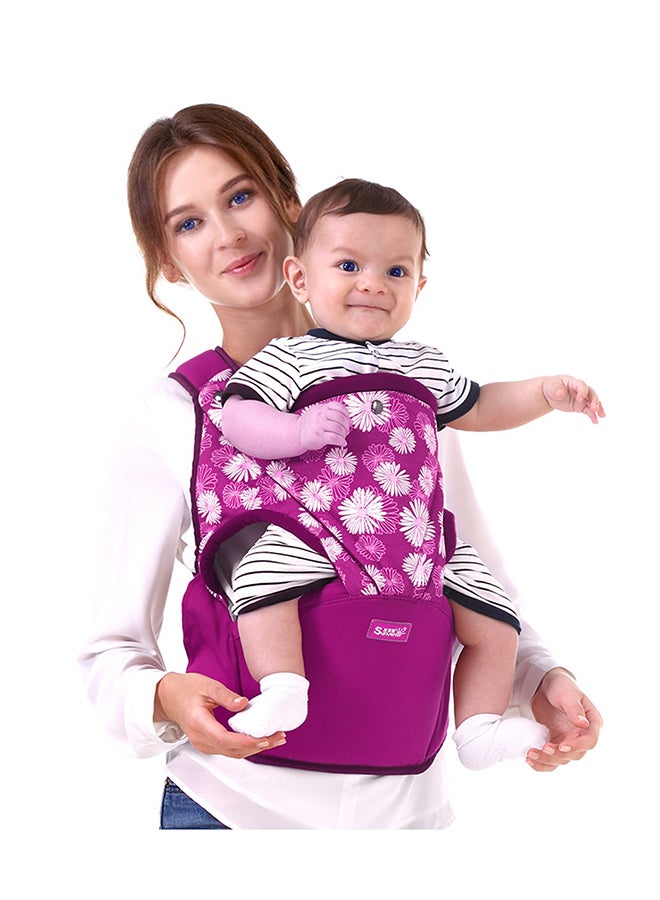 Baby Carrier Flower, Comfortable Fabric, Upto 20 Kg - Purple - pnsku/N53430161A/45/_/1696830780/89674d09-0a1b-471f-a0e0-12faf51cf3c5