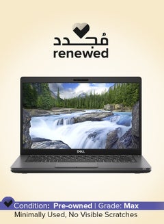 Renewed - Latitude 5400 Business And ProLaptop With 14-Inch Full HD Display,Core i7-8665u Processer/16GB RAM/512GB SSD/Intel UHD Graphics/Windows 10 Pro 620 English/Arabic Black