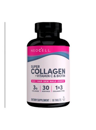 90 Tablets Super Collagen + Vitamin C & Biotin - pnsku/N53430600A/45/_/1730898404/800b6019-1210-4679-a099-d193efa13da5