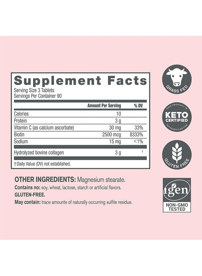 NEOCELL - Super Collagen, + Vitamin C & Biotin, 270 Tablets - Image 1