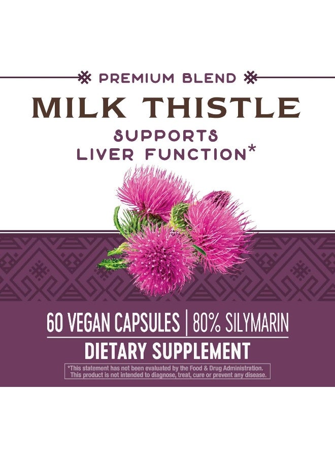Milk Thistle 60 Vegan Capsules