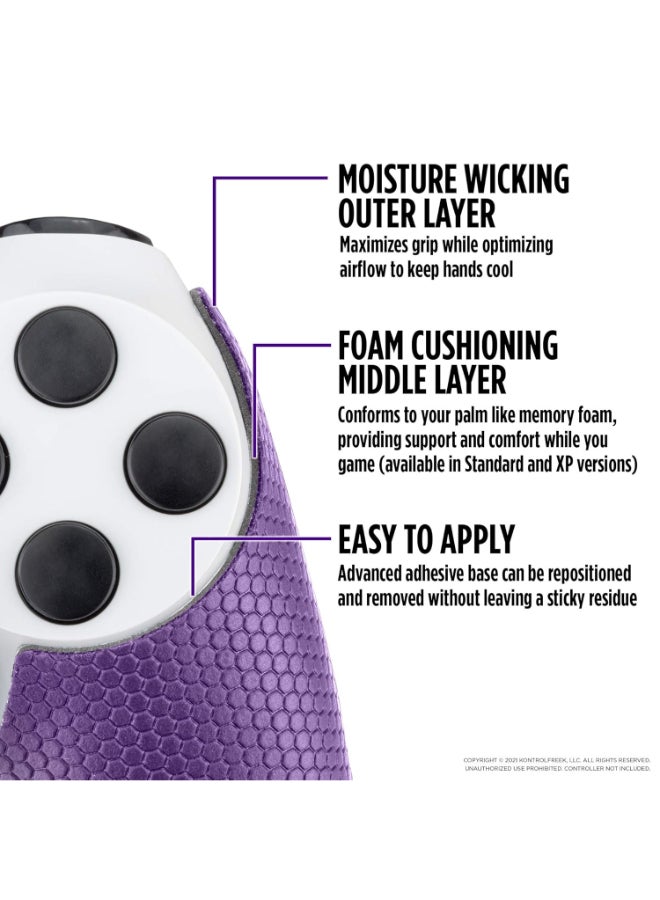 KontrolFreek FPS Freek Galaxy Performance Kit For Playstation 4 Controller (PS4) | Includes Performance Thumbsticks And Performance Grips | Purple - Image 5