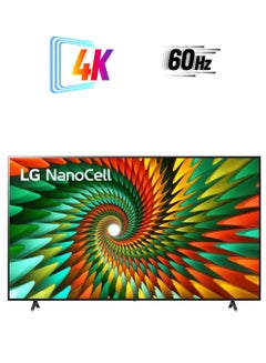 LG 75 Inch NanoCell TV 4K HDR Smart TV 75NANO776RA Black  - Image 1