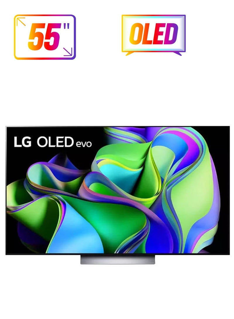 تلفزيون 55 بوصة 4K OLED تلفزيون ذكي OLED55C36LA أسود OLED55C36LA - pnsku/N53430802A/45/_/1739967054/a3927055-562c-4b74-967d-db206d99d4ea