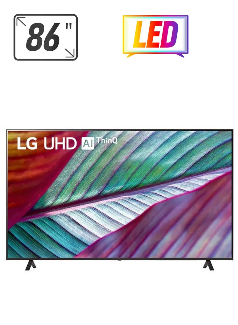 LG - 86 Inch LED TV 4K HDR Smart TV 86UR78006LC Black - Image 1