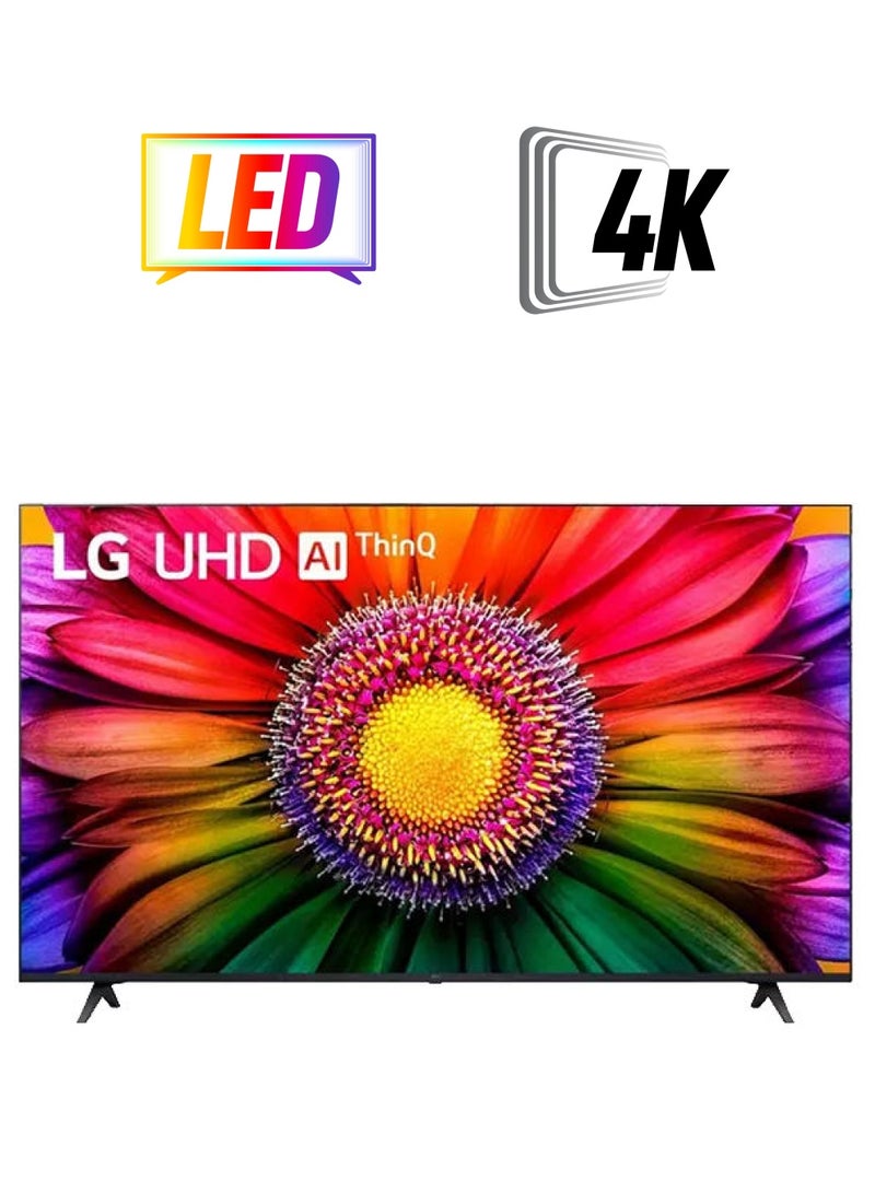 LG 86 Inch LED TV 4K HDR Smart TV And Native 120HZ Refresh Rate 86UR80006LA Black  - Image 1