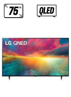 LG 75 Inch 4K QNED TV Smart TV 75QNED756RB Black  - Image 1