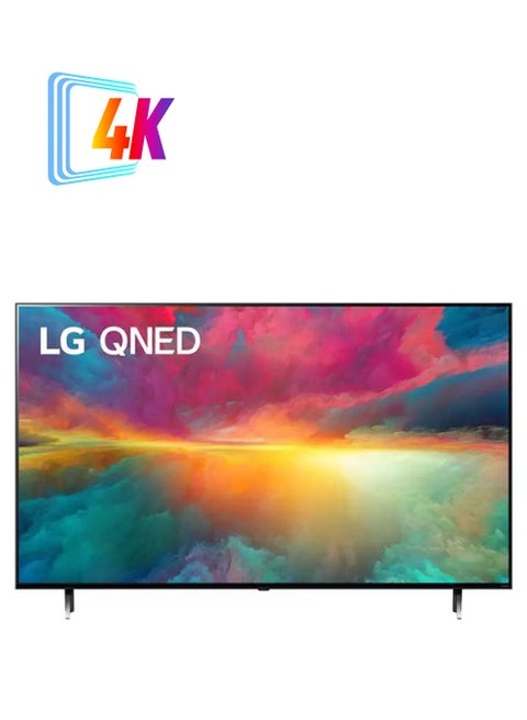 75 Inch 4K QNED TV Smart TV 75QNED756RB Black