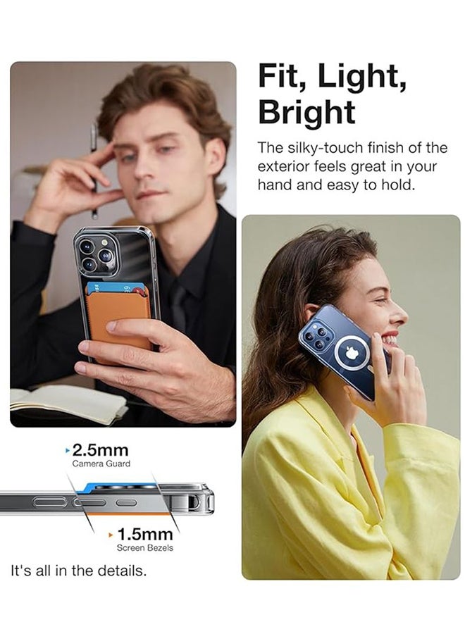 JOYROOM - JR-15DB6 TPU And Glass 6.1 Inches Durable Shockproof And Anti Yellowing Full Coverage Camera Unrestricted Button Access For iPhone 15 Pro Case Transparent - Image 1