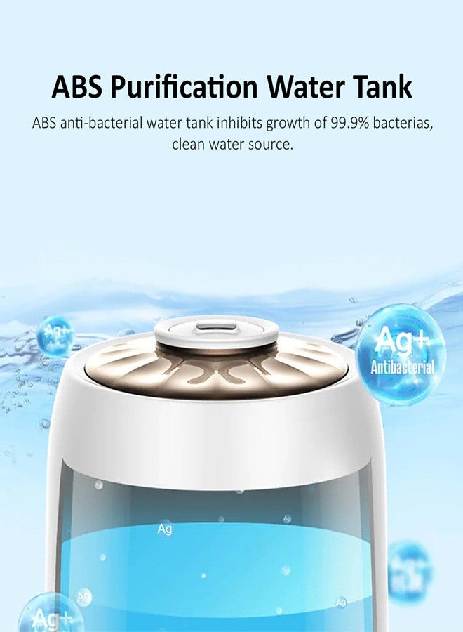 Ultrasonic Digital Humidifier 360° Rotatable Mist Nozzle, Advanced 3-Gear Touch Temperature Control, Ultra-Quiet Operation with Energy-Saving Technology, Perfect for Enhancing Comfort in Your Home or Office F600 White - pnsku/N53431104A/45/_/1738560316/1949b319-84ce-40a1-aee9-a3670abf765c