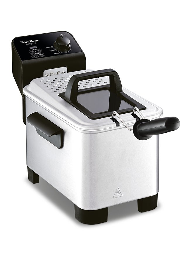 Moulinex Fry Easy Pro Deep Fryer 1.2 kg 2200 W AM333027 Silver  - Image 2
