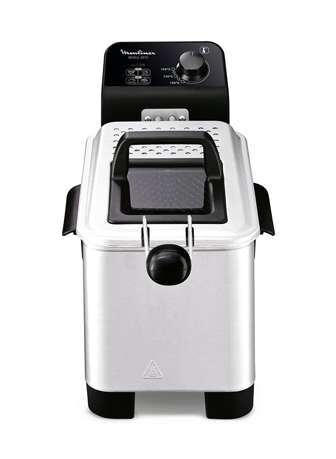Moulinex Fry Easy Pro Deep Fryer 1.2 kg 2200 W AM333027 Silver  - Image 3