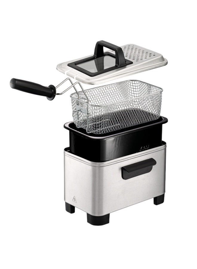 Moulinex Fry Easy Pro Deep Fryer 1.2 kg 2200 W AM333027 Silver - Image 3