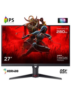 أيسر شاشة ألعاب Nitro XV271 Full HD IPS مقاس 27 بوصة، AMD FreeSync Premium بدون إطار ومكبرات صوت مدمجة  - Image 1