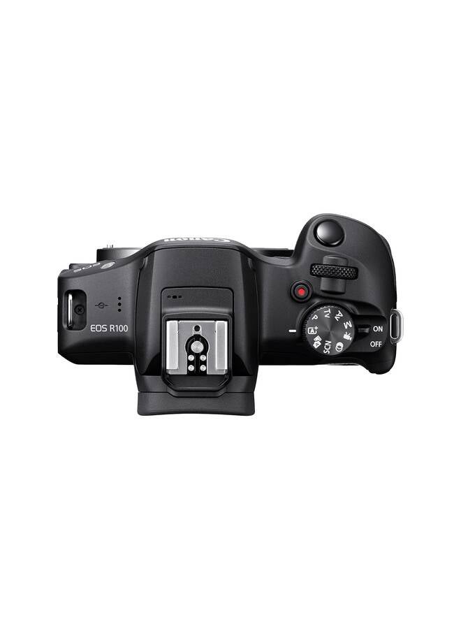 Canon EOS R100 + RF-S 18-45mm IS STM Camera - Image 3