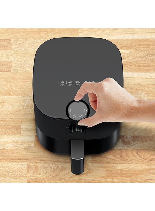 Tefal - Easy Fry Essential Air Fryer With High-Precision Settings 3.5 L 1560 W EY130828 Black - Image 1