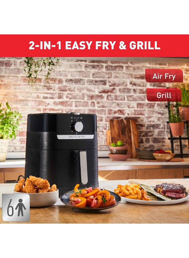 تيفال مقلاة هوائية وشواية كلاسيكية سهلة القلي 2 في 1 - Image 3