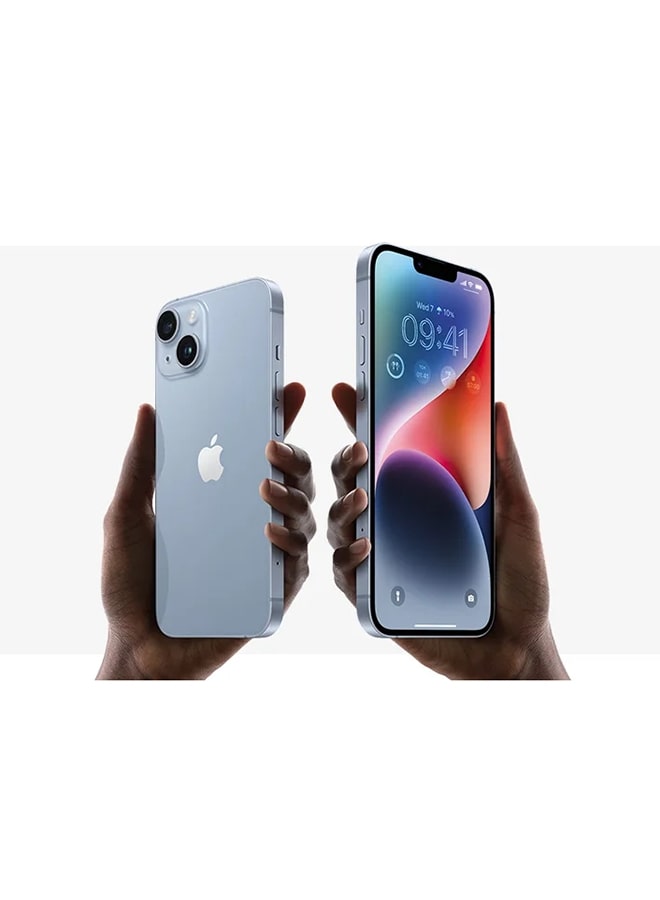 Apple - Renewed - iPhone 14 Plus 128GB Blue 5G With Facetime - International Version - Image 1
