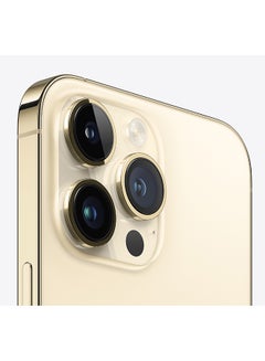 أبل تم تجديده - iPhone 14 Pro بسعة 256 جيجابايت باللون الذهبي ومزود بتقنية 5G ومزود ببرنامج FaceTime  - Image 5