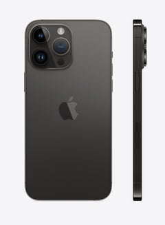 أبل تم تجديده - هاتف iPhone 14 Pro بسعة 256 جيجابايت باللون الأسود ويدعم تقنية 5G ومزود ببرنامج FaceTime  - Image 3