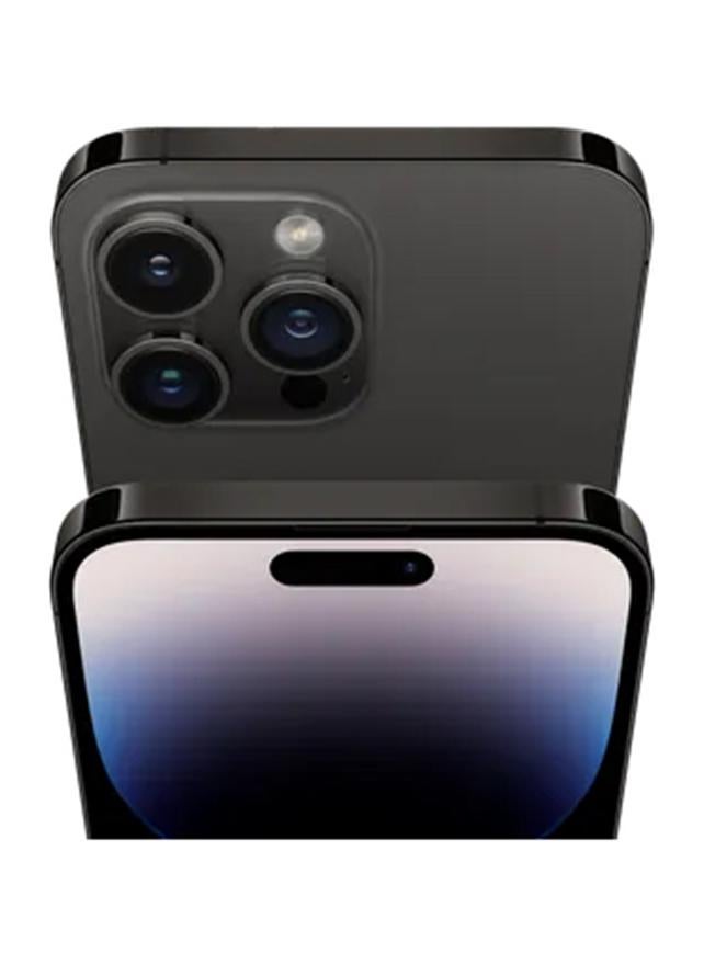 ابل  تم تجديده - هاتف iPhone 14 Pro Max بسعة 256 جيجابايت باللون الأسود ويدعم تقنية 5G مع تطبيق FaceTime - Image 5
