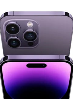 أبل تم تجديده - iPhone 14 Pro Max، بسعة 256 جيجابايت، وبلون أرجواني داكن، ومزود بتقنية 5G مع تطبيق FaceTime  - Image 5
