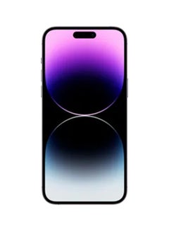 أبل تم تجديده - iPhone 14 Pro Max، بسعة 256 جيجابايت، وبلون أرجواني داكن، ومزود بتقنية 5G مع تطبيق FaceTime  - Image 2