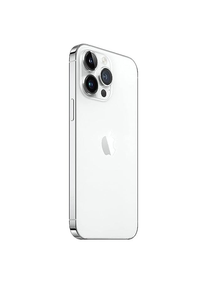 Apple - Renewed - iPhone 14 Pro Max 128GB Silver 5G With Facetime - International Version - Image 1