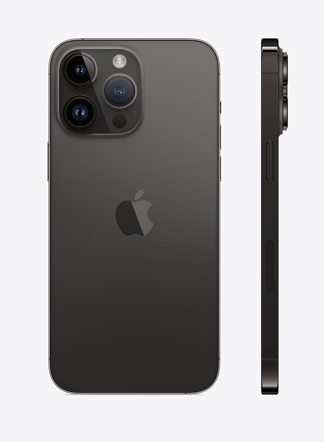 Apple - Renewed - iPhone 14 Pro 128GB Space Black 5G With Facetime - International Version - Image 1