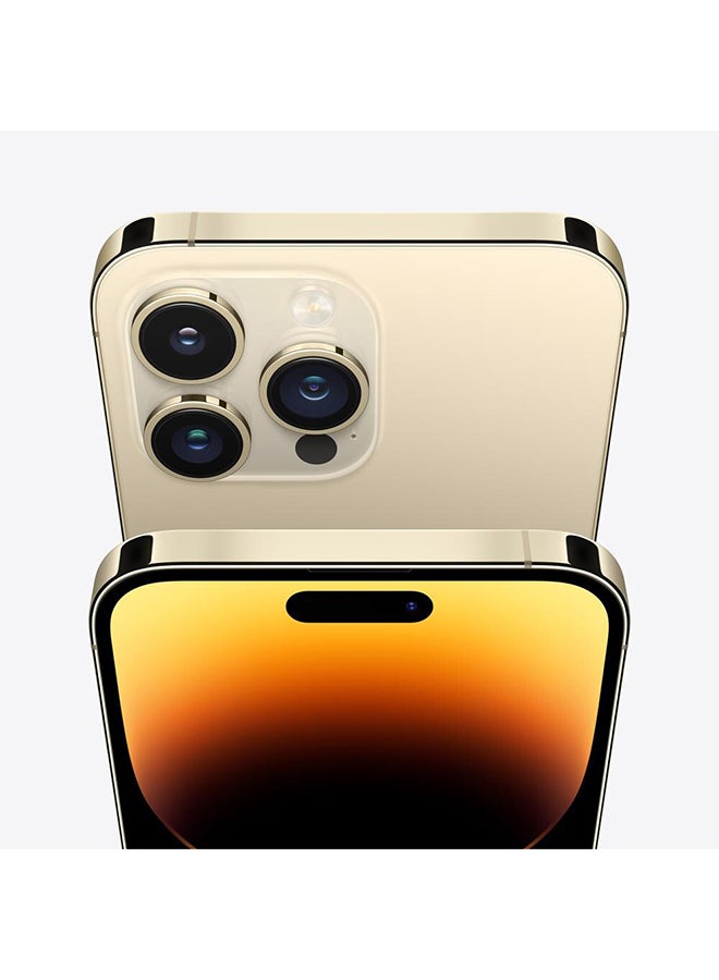 Apple - Renewed - iPhone 14 Pro Max 512GB Gold 5G With Facetime - International Version - Image 1
