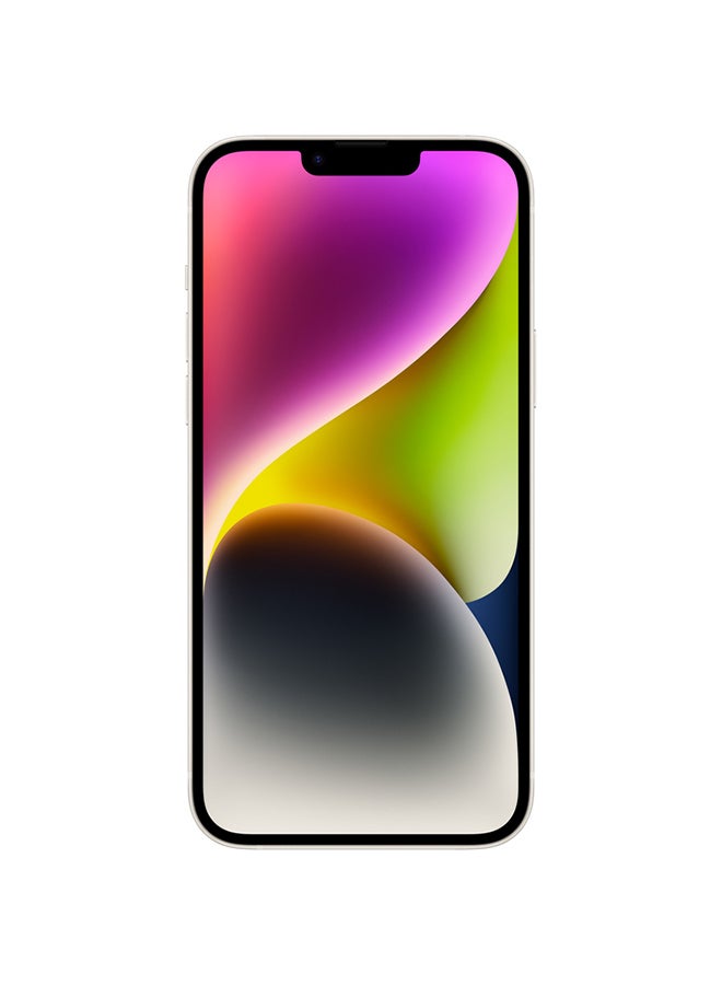 ابل  تم تجديده - iPhone 14 Plus بسعة 128 جيجابايت بتقنية Starlight 5G مع FaceTime - Image 2