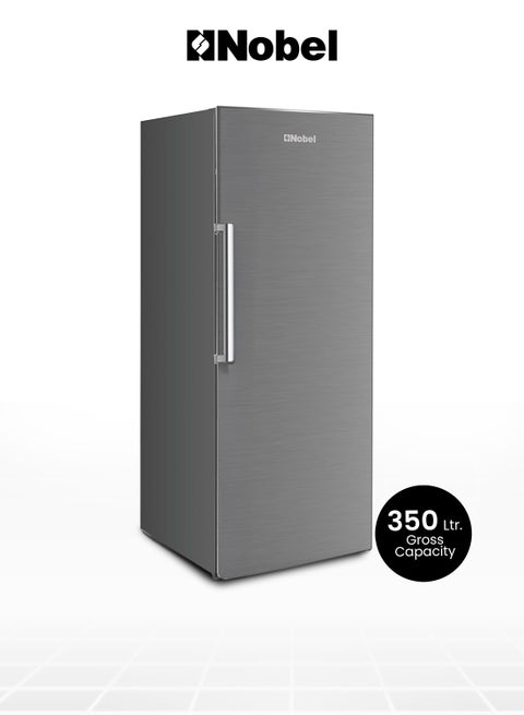 350L Gross / 235L Net Capacity Upright Freezer, 7 Drawers, Defrost System, Eco Compressor, Lock & Key, 12kg/24h Freezing Capacity, R600a Refrigerant, Durable Condenser 350 L 478.15 kW NUF350 Silver