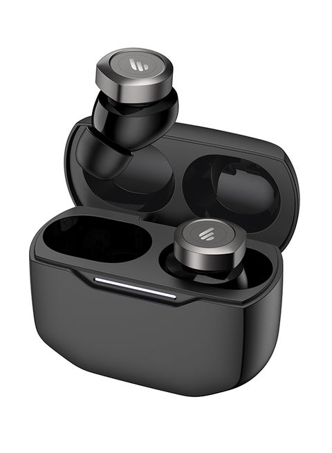 Bluetooth V5.3 Active Noise Cancelling, Fast Charging Wireless Earbuds With Dual Dynamic Drivers, Custom EQ - Physical Button And App Control Black