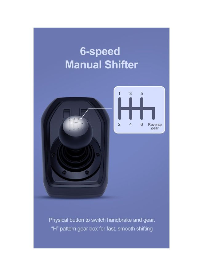 PXN V9 Racing Wheel Steering Wheel Driving Wheel 270°/ 900° PS4 Steering Wheel Dual-Motor Feedback Driving with Pedals and Shifter game racing wheel for PS4 PC Xbox One Xbox Series S/X Nintendo Switch - Image 5