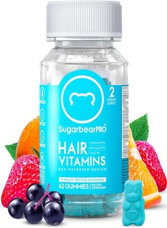 SugarBear Hair Vitamins 62 Gummies  - Image 1