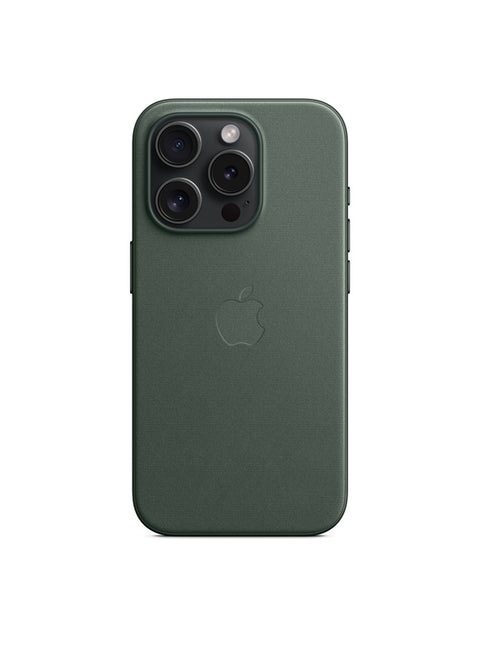 iPhone 15 Pro FineWoven Case with MagSafe - Evergreen