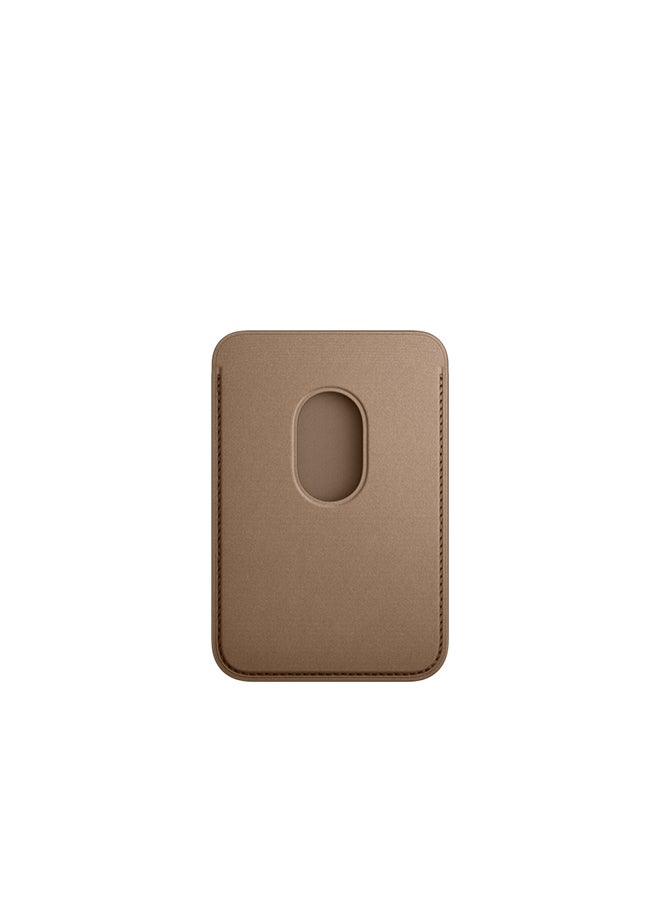 Apple iPhone FineWoven Wallet with MagSafe - Taupe - Image 2