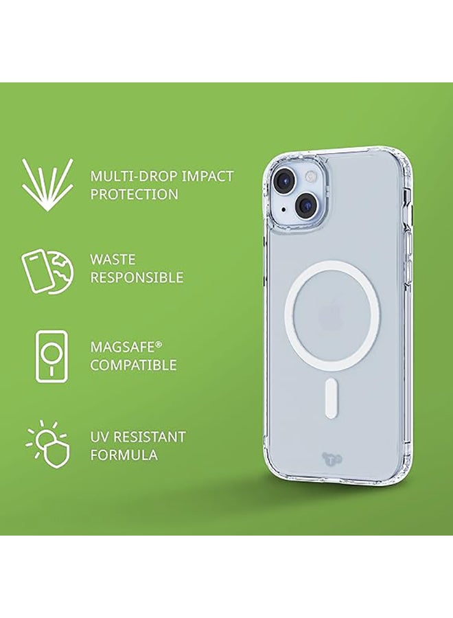 tech21 - Case For iPhone 15 Plus EvoClear W/MagSafe For Amersham Clear - Image 1