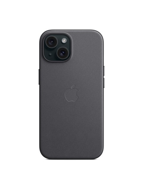 iPhone 15 Plus FineWoven Case with MagSafe - Black