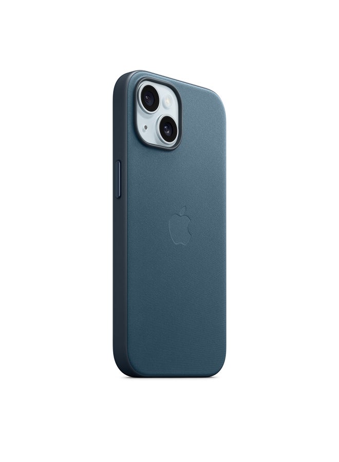 iPhone 15 Plus FineWoven Case with MagSafe - Pacific Blue - pnsku/N53431894A/45/_/1694777902/43c6ead2-5c65-4478-9755-e29b39e40d92