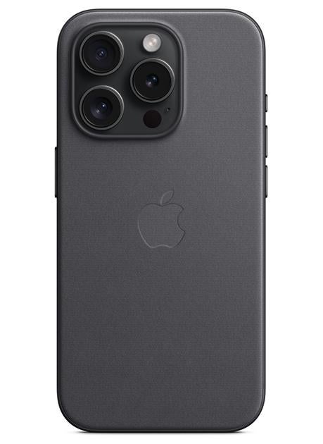 Apple iPhone 15 Pro Max FineWoven Case with MagSafe - Black - Image 1