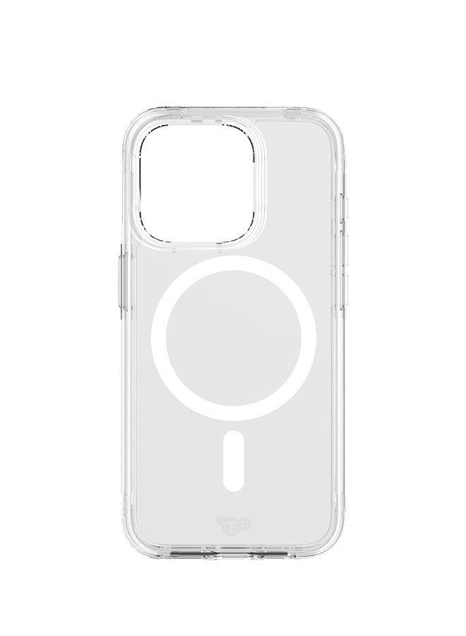 tech21 Case For iPhone 15 Pro EvoClear W/MagSafe For Alresford Clear 